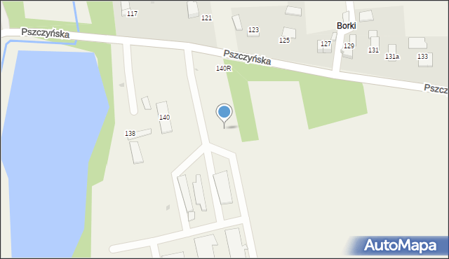 Warszowice, Pszczyńska, 140, mapa Warszowice