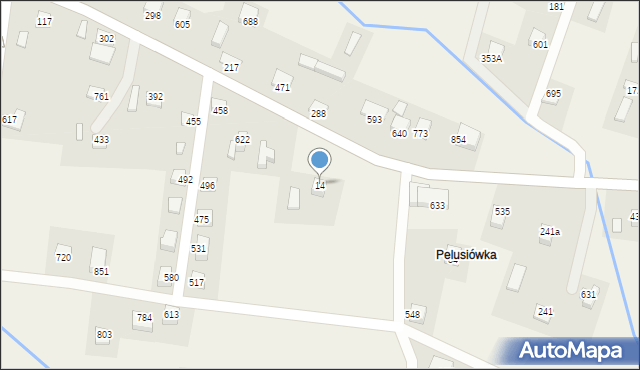 Ptaszkowa, Ptaszkowa, 14, mapa Ptaszkowa