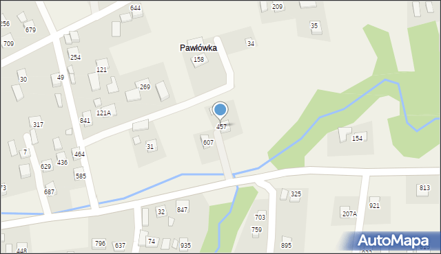 Ptaszkowa, Ptaszkowa, 457, mapa Ptaszkowa