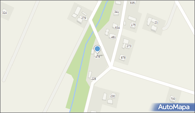 Ptaszkowa, Ptaszkowa, 478, mapa Ptaszkowa