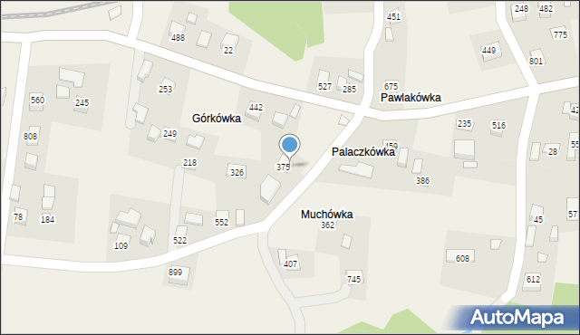 Ptaszkowa, Ptaszkowa, 562, mapa Ptaszkowa