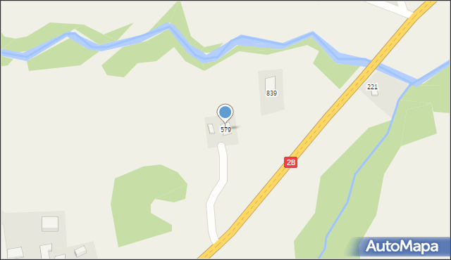 Ptaszkowa, Ptaszkowa, 579, mapa Ptaszkowa