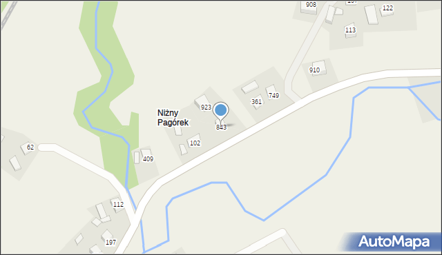 Ptaszkowa, Ptaszkowa, 843, mapa Ptaszkowa