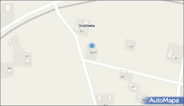 Ptaszkowa, Ptaszkowa, 911, mapa Ptaszkowa