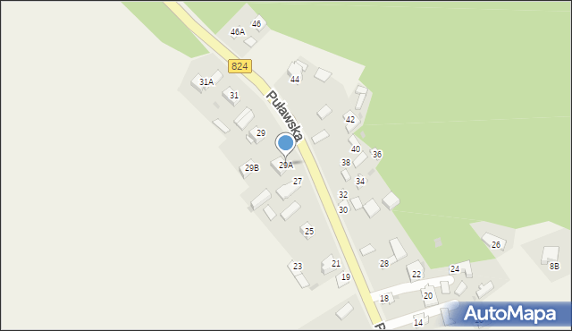 Bochotnica, Puławska, 29A, mapa Bochotnica