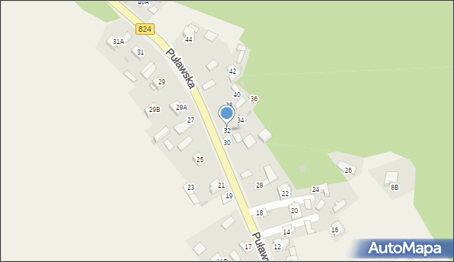 Bochotnica, Puławska, 32, mapa Bochotnica