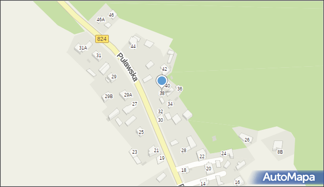 Bochotnica, Puławska, 38, mapa Bochotnica