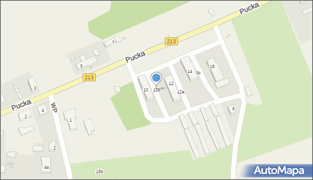 Choczewo, Pucka, 10b, mapa Choczewo