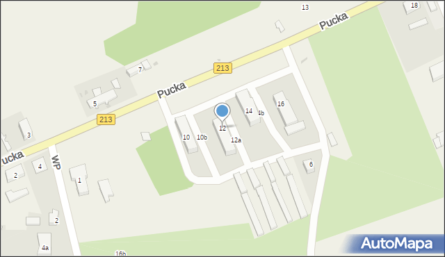 Choczewo, Pucka, 12, mapa Choczewo