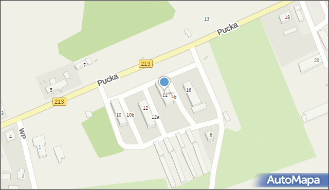 Choczewo, Pucka, 14, mapa Choczewo