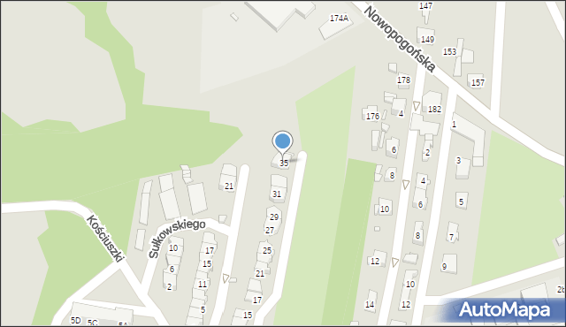 Czeladź, Pułaskiego Kazimierza, gen., 35, mapa Czeladź