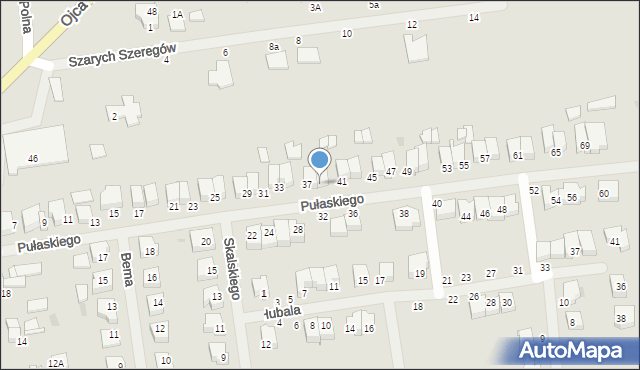 Darłowo, Pułaskiego Kazimierza, gen., 39, mapa Darłowo