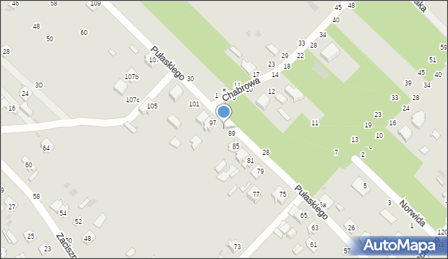 Dęblin, Pułaskiego Kazimierza, gen., 93, mapa Dęblin