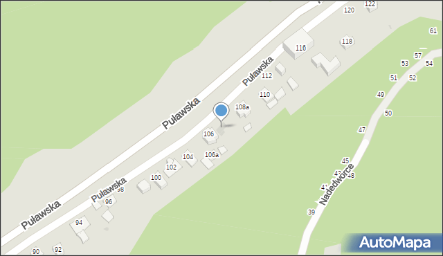 Kazimierz Dolny, Puławska, 108, mapa Kazimierz Dolny