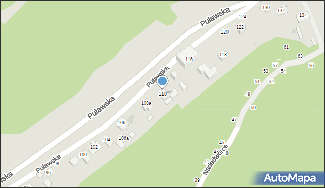 Kazimierz Dolny, Puławska, 110, mapa Kazimierz Dolny