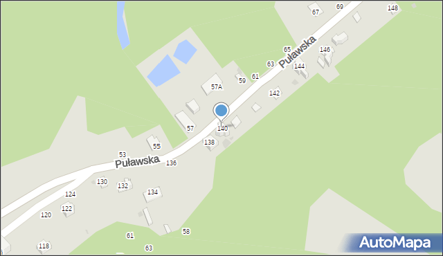 Kazimierz Dolny, Puławska, 140, mapa Kazimierz Dolny