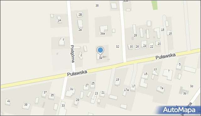 Klikawa, Puławska, 34, mapa Klikawa