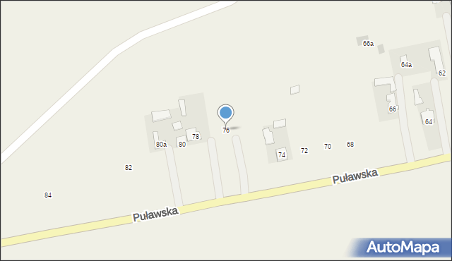 Klikawa, Puławska, 76, mapa Klikawa