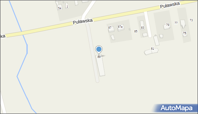 Klikawa, Puławska, 89, mapa Klikawa