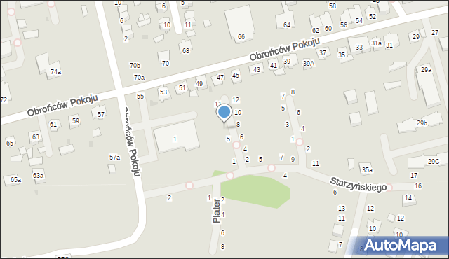 Kolbuszowa, Pułaskiego Kazimierza, gen., 7, mapa Kolbuszowa
