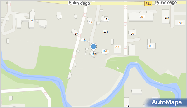 Konstancin-Jeziorna, Pułaskiego Kazimierza, gen., 18b, mapa Konstancin-Jeziorna