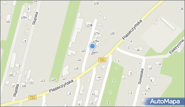 Konstancin-Jeziorna, Pułaskiego Kazimierza, gen., 125, mapa Konstancin-Jeziorna