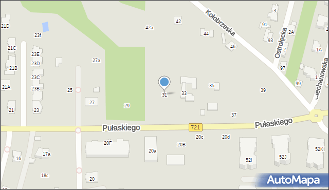 Konstancin-Jeziorna, Pułaskiego Kazimierza, gen., 31, mapa Konstancin-Jeziorna