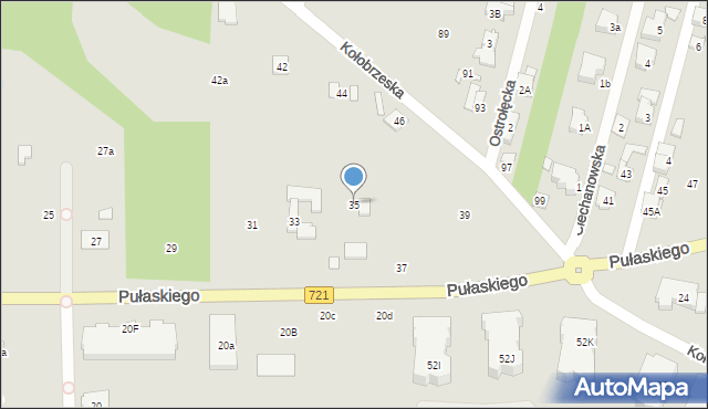 Konstancin-Jeziorna, Pułaskiego Kazimierza, gen., 35, mapa Konstancin-Jeziorna