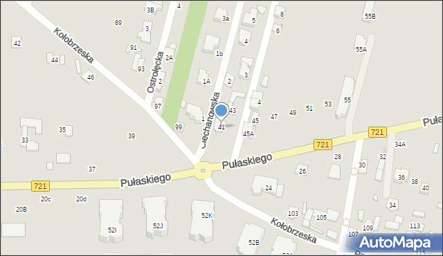 Konstancin-Jeziorna, Pułaskiego Kazimierza, gen., 41, mapa Konstancin-Jeziorna
