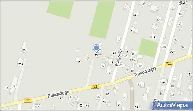 Konstancin-Jeziorna, Pułaskiego Kazimierza, gen., 75, mapa Konstancin-Jeziorna