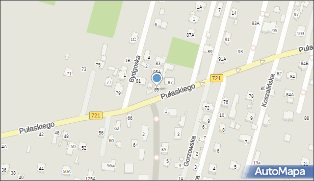 Konstancin-Jeziorna, Pułaskiego Kazimierza, gen., 85, mapa Konstancin-Jeziorna