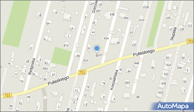 Konstancin-Jeziorna, Pułaskiego Kazimierza, gen., 93, mapa Konstancin-Jeziorna