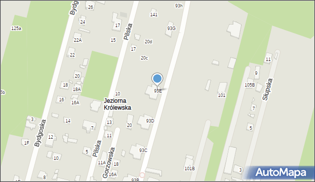 Konstancin-Jeziorna, Pułaskiego Kazimierza, gen., 93E, mapa Konstancin-Jeziorna