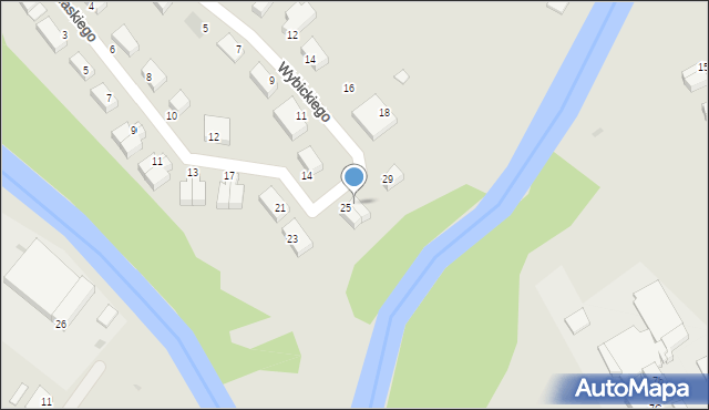 Lidzbark Warmiński, Pułaskiego Kazimierza, gen., 27, mapa Lidzbark Warmiński