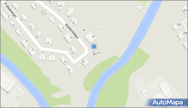 Lidzbark Warmiński, Pułaskiego Kazimierza, gen., 29, mapa Lidzbark Warmiński