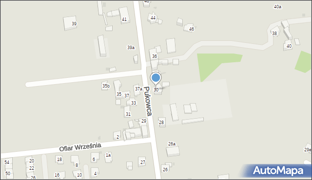 Mysłowice, Pukowca Bronisława, 30, mapa Mysłowice
