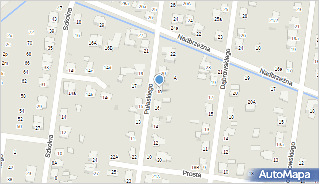 Ożarów Mazowiecki, Pułaskiego Kazimierza, gen., 18, mapa Ożarów Mazowiecki