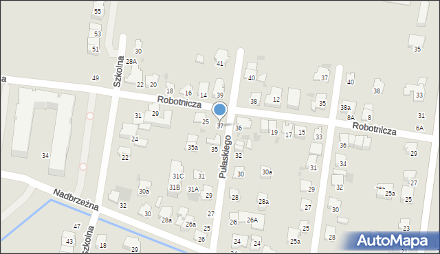 Ożarów Mazowiecki, Pułaskiego Kazimierza, gen., 37, mapa Ożarów Mazowiecki