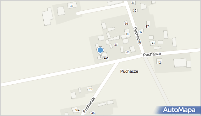 Puchacze, Puchacze, 44b, mapa Puchacze