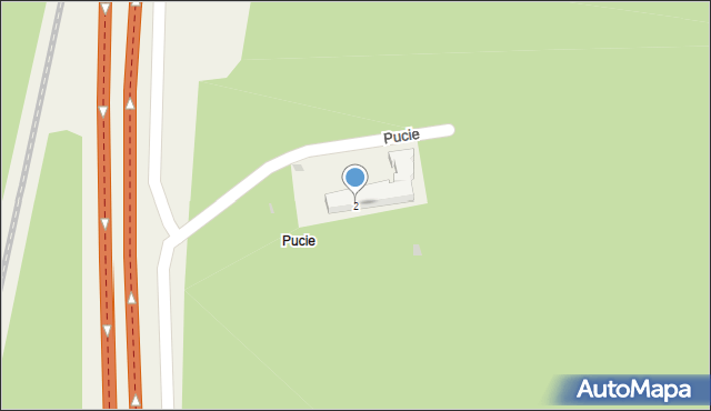 Pucie, Pucie, 2, mapa Pucie
