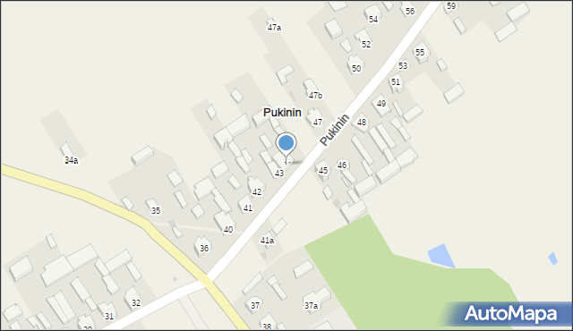 Pukinin, Pukinin, 44, mapa Pukinin