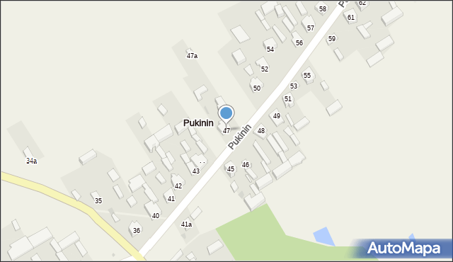 Pukinin, Pukinin, 47, mapa Pukinin