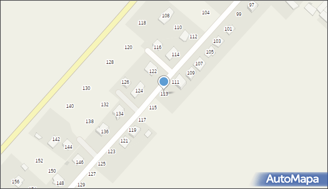 Pułankowice, Pułankowice, 113, mapa Pułankowice