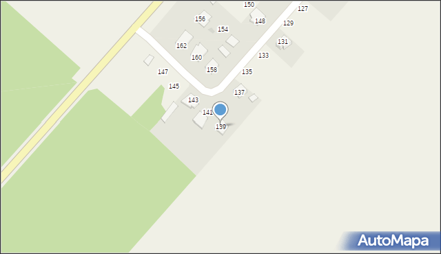 Pułankowice, Pułankowice, 139, mapa Pułankowice