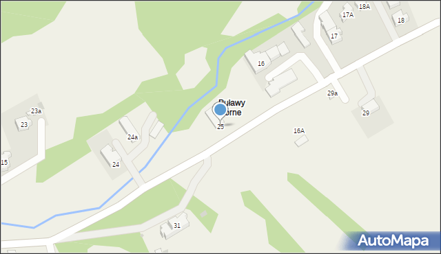 Puławy, Puławy, 25, mapa Puław