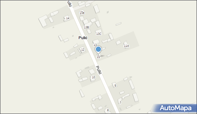 Pulki, Pulki, 11, mapa Pulki