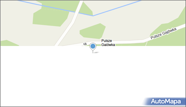 Pulsze Gajówka, Pulsze Gajówka, 132, mapa Pulsze Gajówka