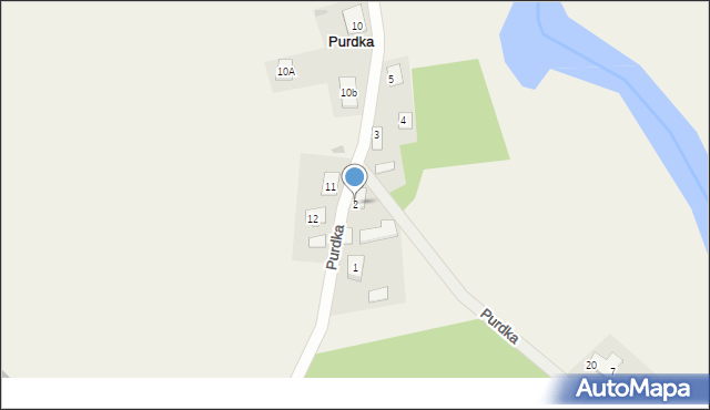 Purdka, Purdka, 2, mapa Purdka