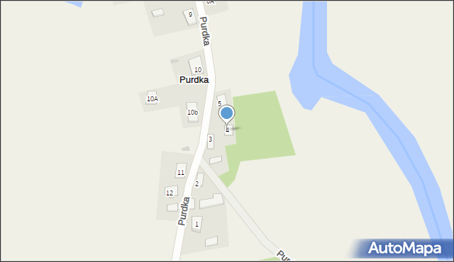 Purdka, Purdka, 4, mapa Purdka