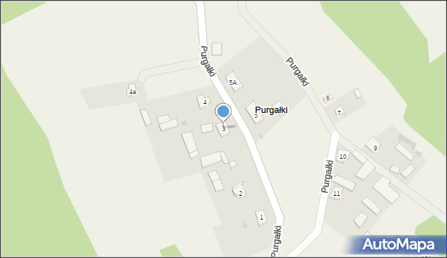 Purgałki, Purgałki, 3, mapa Purgałki